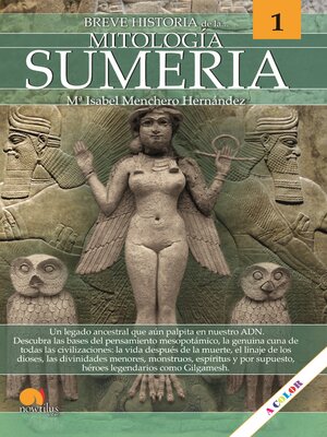 cover image of Breve historia de la mitología sumeria